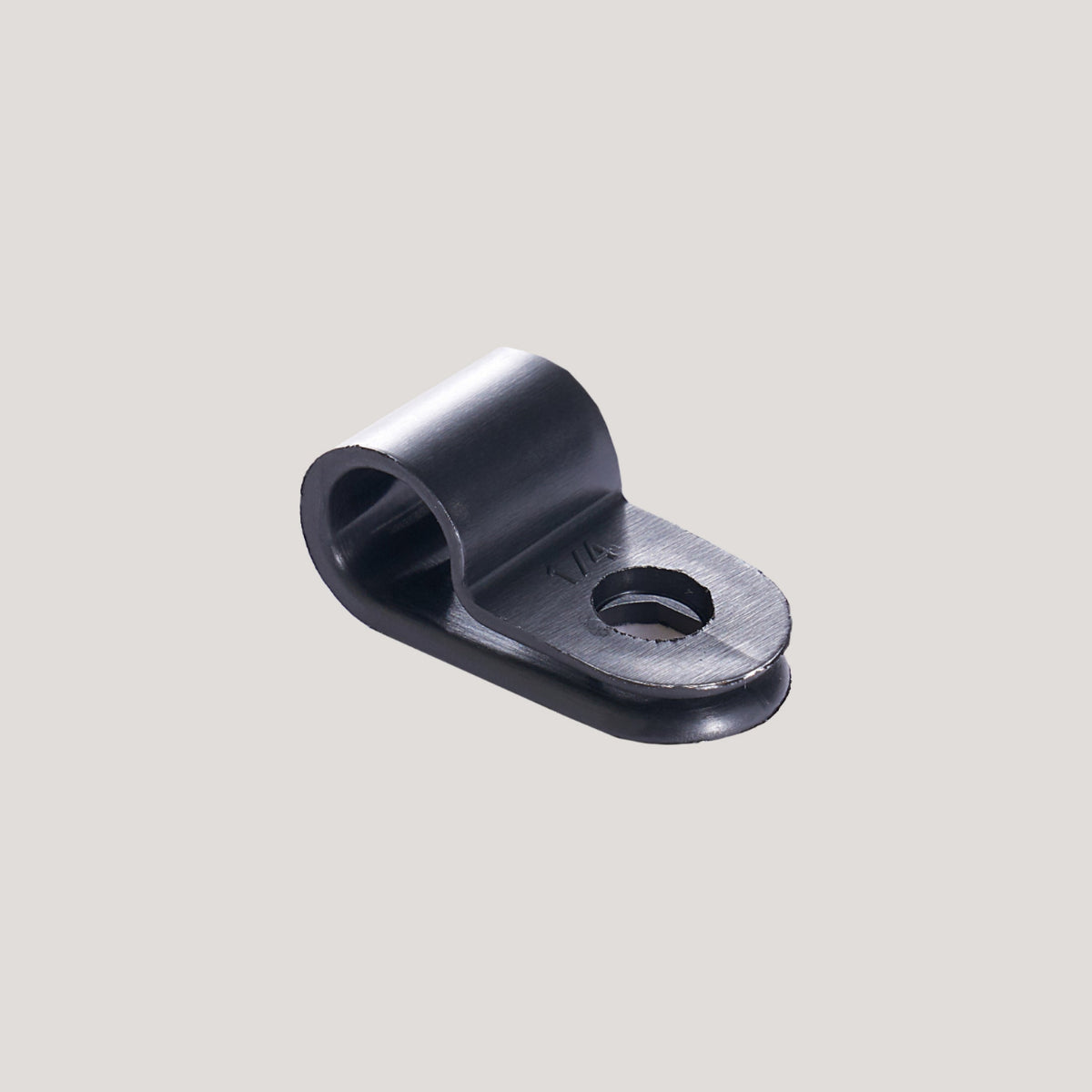 1/4" Tube  Clamp Black